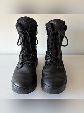 5.11 Tactical Women's A.T.A.C. 2.0 8” TECH Black Leather & Nylon Lace-Up Boot